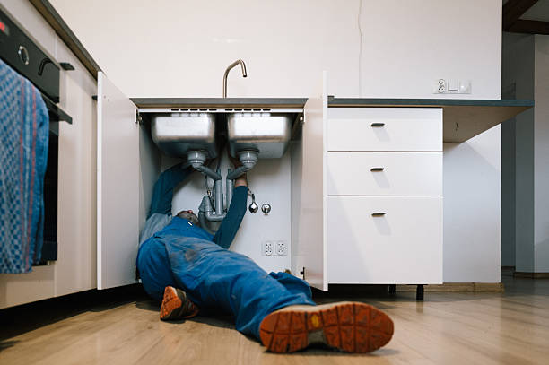 Professional Drain Cleaning technician working in Clarkdale, GA